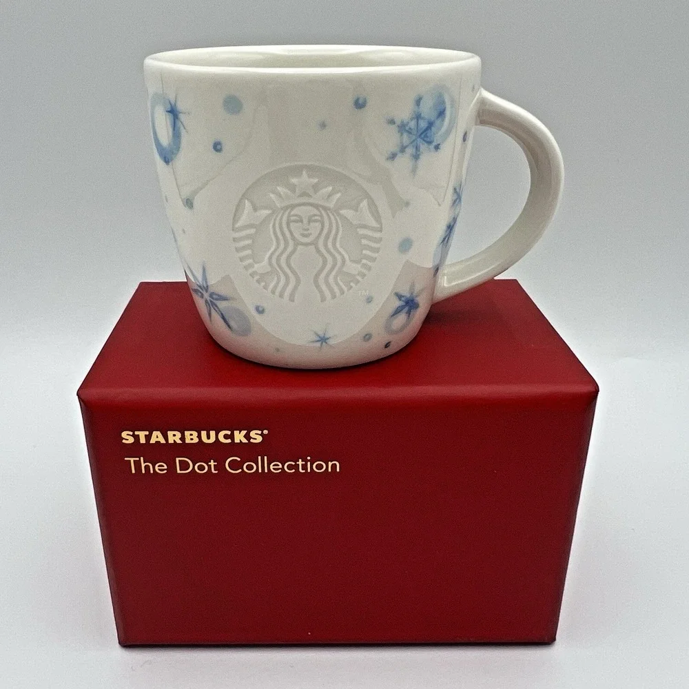 Starbucks Japan 2015 Ornament Demi Diamond Dust Dot Collection Espresso Mini Mug